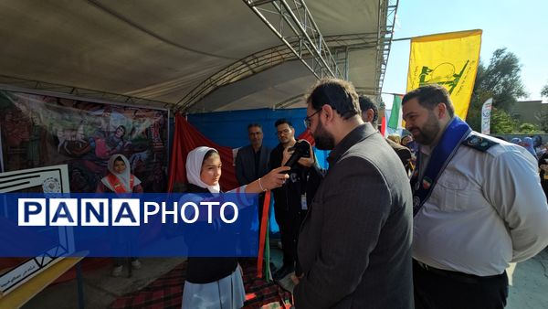 مانورتشکیلاتی استانی سازمان دانش‌آموزی با محوریت وطن یار