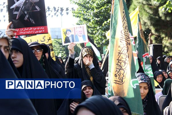 مردم استان البرز جنایت بزرگ رژیم صهیونیستی را علیه شهیدان مقاومت محکوم کردند
