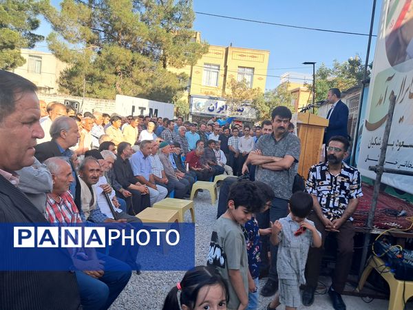 جشن پیروزی ریاست جمهوری مسعود پزشکیان  در شهر آشخانه 