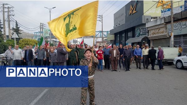 فریاد امت و راهپیمایی بشارت نصر در شهرستان محمودآباد