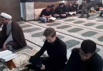  شب قدر در مسجد امام حسن مجتبی علیه السلام واقع در گروه ۲۲ توپخانه نزاجا شهرضا 