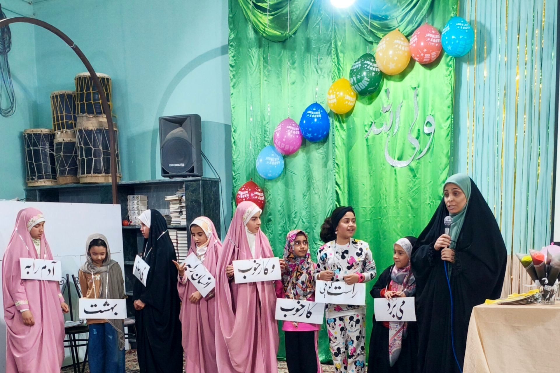 مراسم ولادت امیرالمومنین امام علی(ع) در سلطان‌آباد شیراز