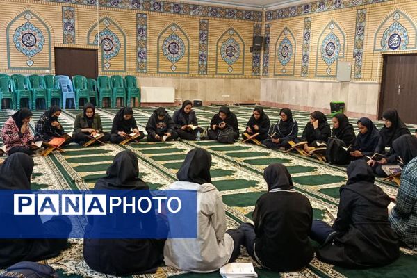 جلوه‌های عشق و ماتم فاطمی دانش‌آموزان ورامینی