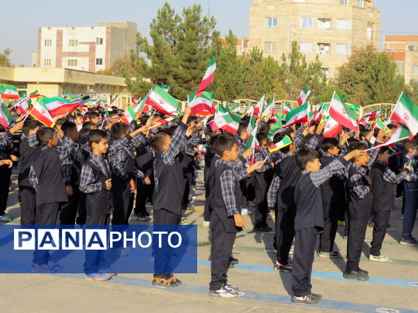 آغاز روزی پرنشاط با اجرای ورزش صبحگاهی در مدارس بجنورد 
