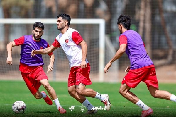 تمرین و ریکاوری پرسپولیس پس از دیدار با چادرملو برگزار شد