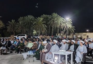 بزرگداشت سالروز آزادی خرمشهر در جوار امامزادگان شهرستان حاجی آباد