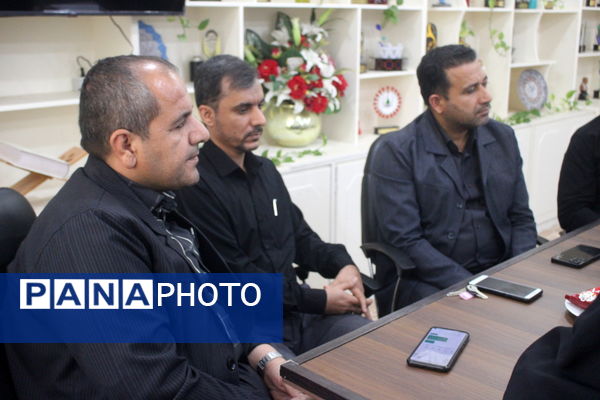 جلسه هماهنگی سوگواره «احلی من العسل» آموزش و پرورش استان بوشهر
