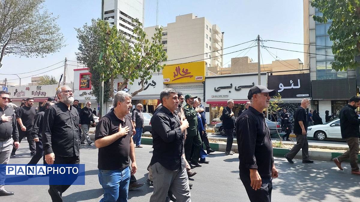 فردیس میزبان پیاده‌روی پرشور جاماندگان اربعین شد