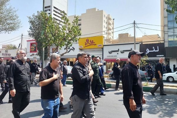 فردیس میزبان پیاده‌روی پرشور جاماندگان اربعین شد