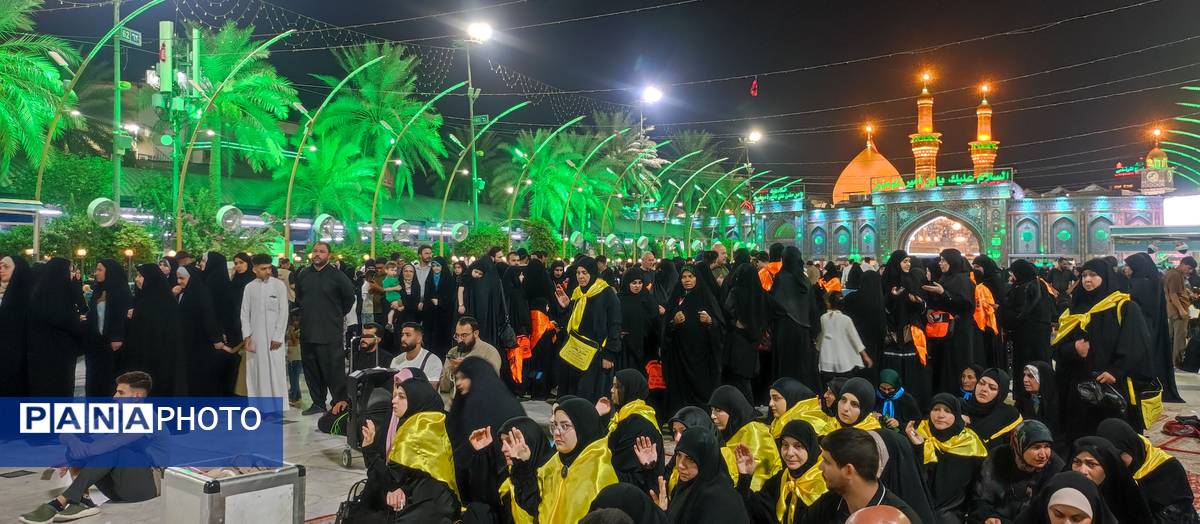 گزارش کوچکترین خبرنگار پانا از حال و هوای کربلای معلا 