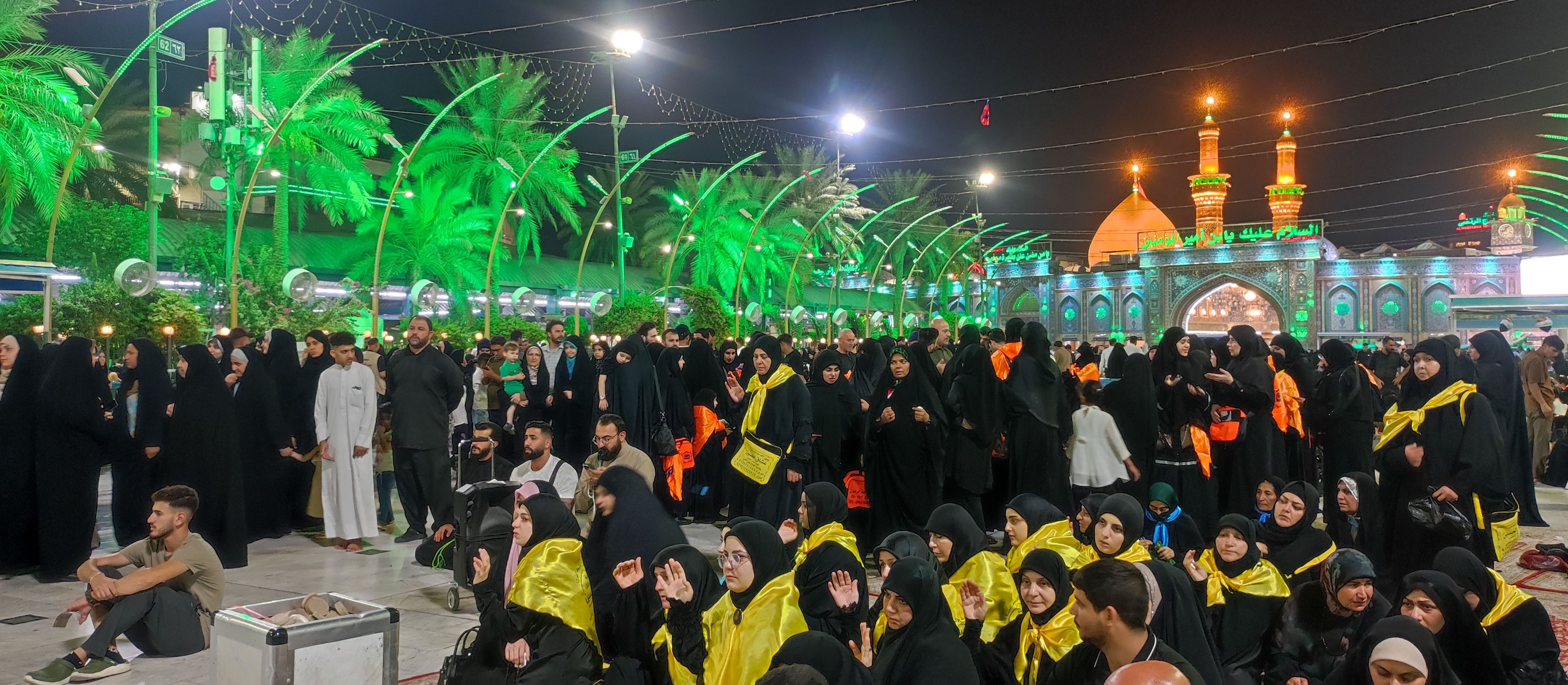 گزارش کوچکترین خبرنگار پانا از حال و هوای کربلای معلا 