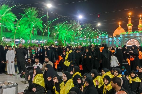 گزارش کوچکترین خبرنگار پانا از حال و هوای کربلای معلا 