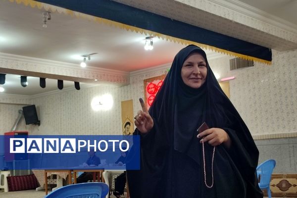 حضور مردم شهید پرور دیار سلسله الذهب در انتخابات ریاست جمهوری