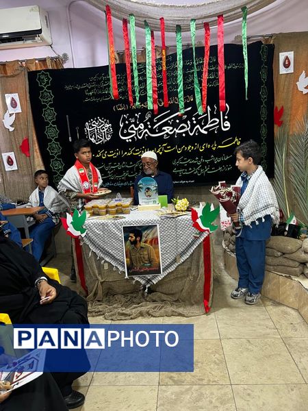 عطر ایثار در مدرسه شاهد قشم پیچید