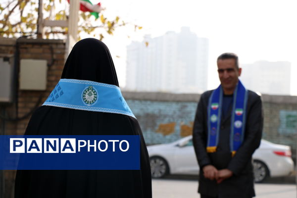 مانور زلزله در هنرستان عباس صیرفی