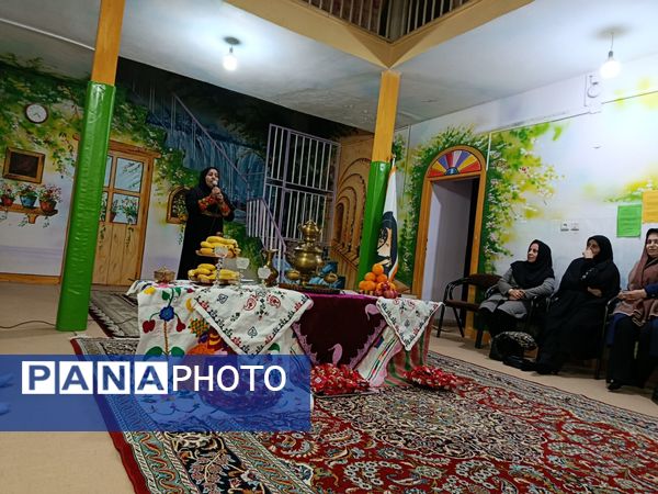 جشن یلدا در دبیرستان نمونه اندیشه 