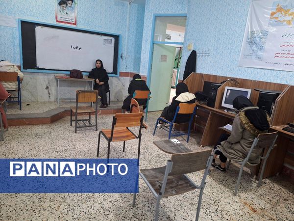 امتحانات نوبت اول در مدرسه برادران رحمانی خلیل آباد