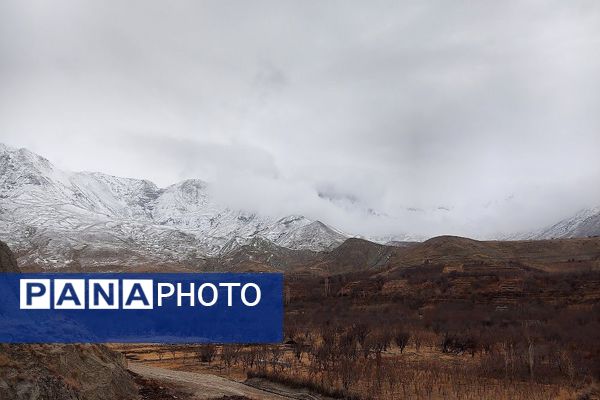 خودنمایی برف در شهر بار نیشابور