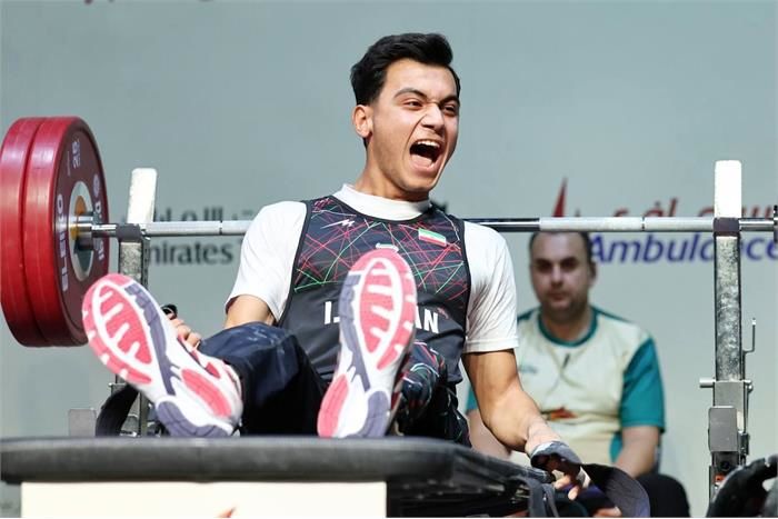 هت‌تریک طلایی از جنس غیرت ایرانی/  امیرعلی رشیدی پاراوزنه‌بردار ایران طلایی شد