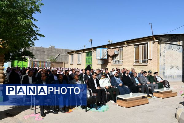  "سپاس معلم"  در مدرسه حاج حسن اسدی شهر فیض آباد مه‌ولات