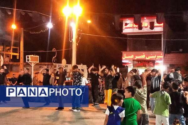 شام غریبان سالار شهیدان در شهرستان باشت 