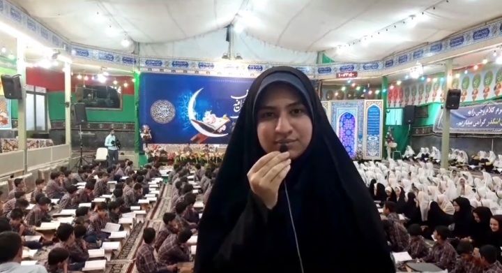 محفل قرآنی دانش‌آموزان اشکذری/ فیلم