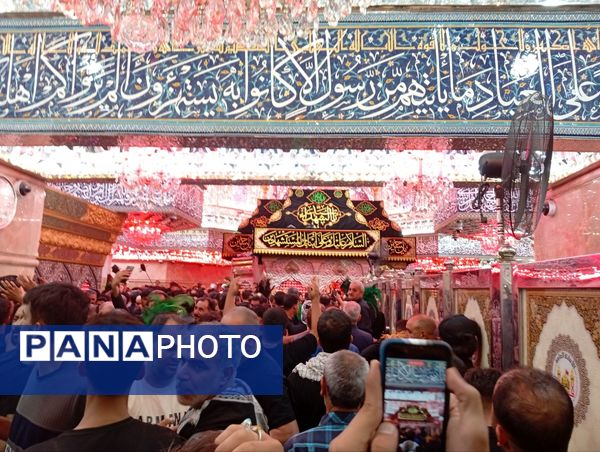 حرکت کاروان پیاده شهدای شهرستان خانمیرزا در اربعین حسینی