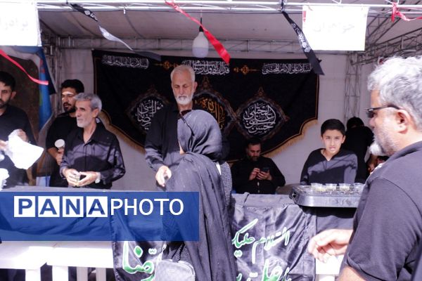 روایت تصویری از راه عشق مشهد در سوگ امام رضا(ع)