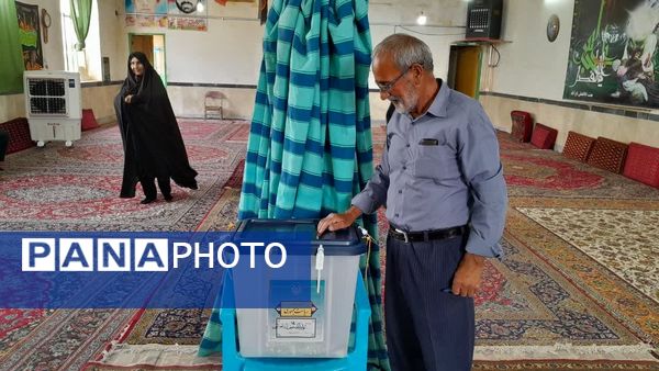 برگزاری چهاردهمین دوره انتخابات ریاست جمهوری در روستای تاج آباد شهرستان داورزن 