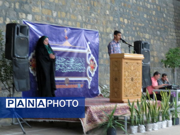 جشن عید غدیر در هنرستان خیر ساز نور هل اتی شهر حصار گرمخان