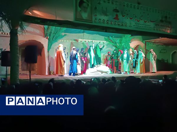 نمایش آیینی یاس نبوی در امامزاده سید حمزه (ع) کاشمر