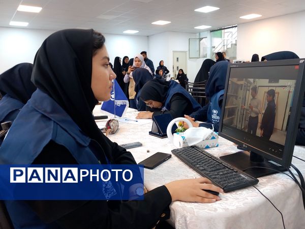روز اول مانور رسانه‌ای پانا درسازمان دانش آموزی  استان خراسان رضوی
