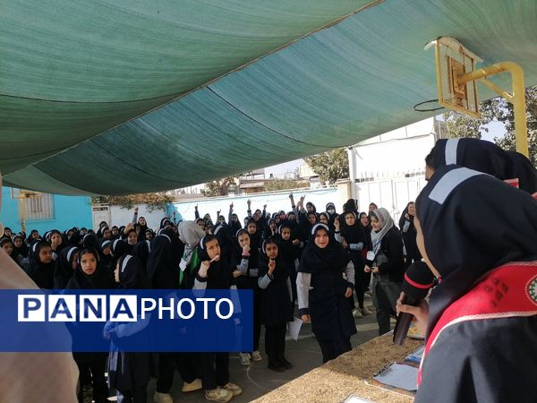 سه شنبه های مهدوی در دبستان ناهید نخودی 