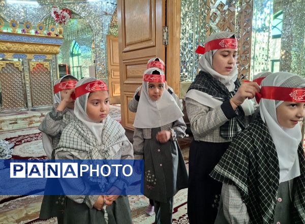 تجدید پیمان با شهدای امامزاده عمادالدین در شهرستان رباط کریم