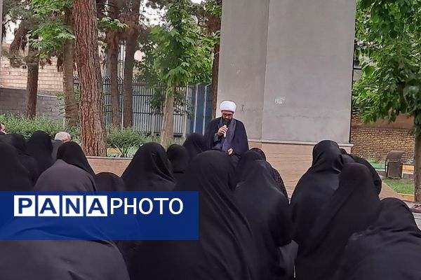 مراسم شهادت امام محمد باقر (ع) درکنار شهدای گمنام پارک وحدت آشخانه