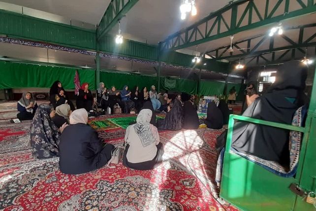 مراسم باشکوه ختم صلوات به مناسبت میلاد پیامبر (ص) در مسجد امام سجاد (ع) شازند