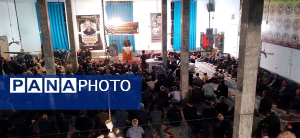 وداع با پیکر جانباز شهید حاج منوچهر بخشنده