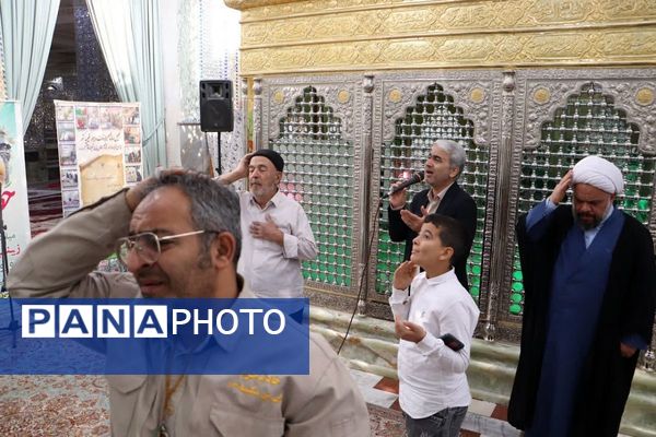 عطر معنویت در آستان بی‌بی سکینه (س) صفادشت