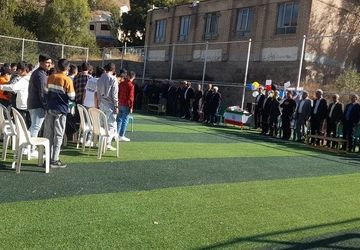 آیین بازگشایی مدارس در دبیرستان وحدت و معراجی روستای بزرگ لِرد منطقه شاهرود