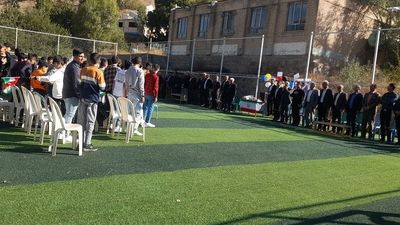 آیین بازگشایی مدارس در دبیرستان وحدت و معراجی روستای بزرگ لِرد منطقه شاهرود