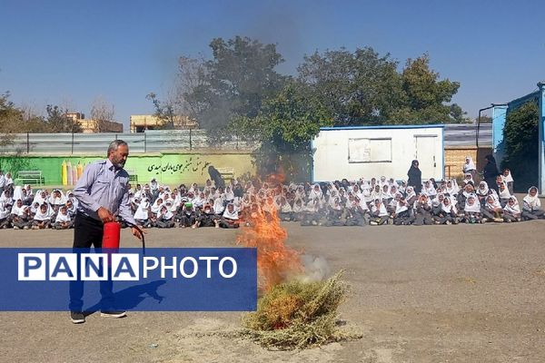 بزرگداشت روز آتش نشانی در فریمان