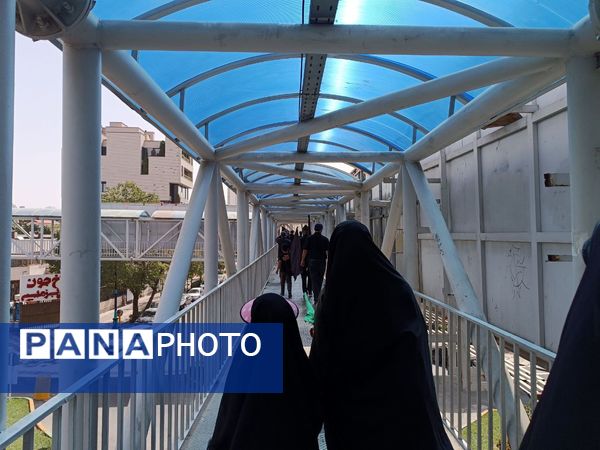  مراسم جاماندگان اربعین در مشهد مقدس