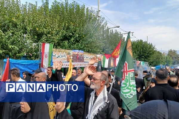 برپایی موکب عشاق الحسین سازمان دانش‌آموزی شهر تهران