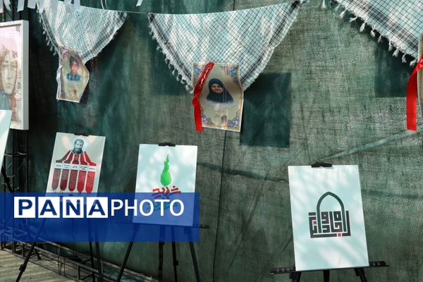 برپایی نمایشگاه مقاومت به مناسبت هفته دفاع مقدس در اداره‌کل آموزش‌وپرورش استان البرز