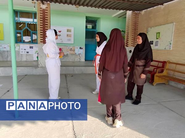 هفته «تربیت بدنی» در دبیرستان نمونه دولتی عترت شهرستان جاسک