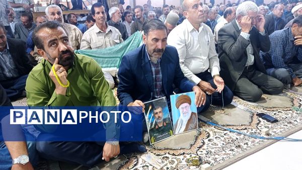حضور پرشور مردم یاسوج در نماز جمعه خشم 