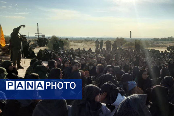 حضور ۴۰۰ دانش‌آموز دختر شهرستان سمنان در مناطق عملیاتی دفاع مقدس