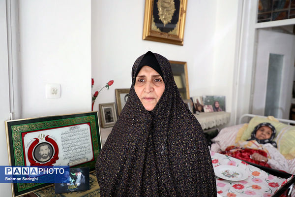 دیدار با خانواده شهید مهدی ابراهیمی