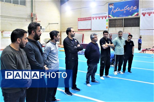 مسابقات انتخابی تیم ملی جوانان ژیمناستیک هنری در قم