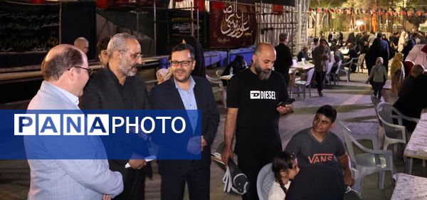 برپایی موکب خدمت در گلستان شهدای اصفهان با حضور فرماندار اصفهان 
